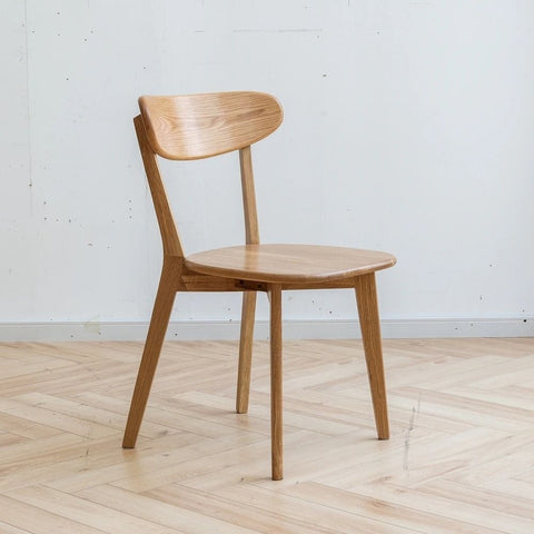 Natural Oak Solid Wood Dining Chair | Kitchen & Dining Seating – Oakvello