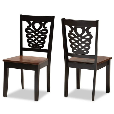 Modern Contemporary Solid Wood Dining Chair | Stylish Kitchen Seating – Oakvello