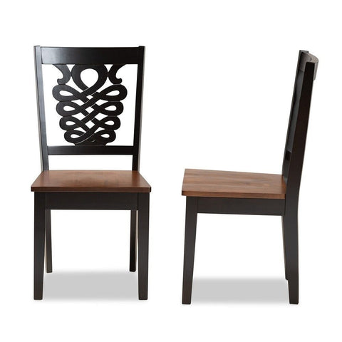 Modern Contemporary Solid Wood Dining Chair | Stylish Kitchen Seating – Oakvello