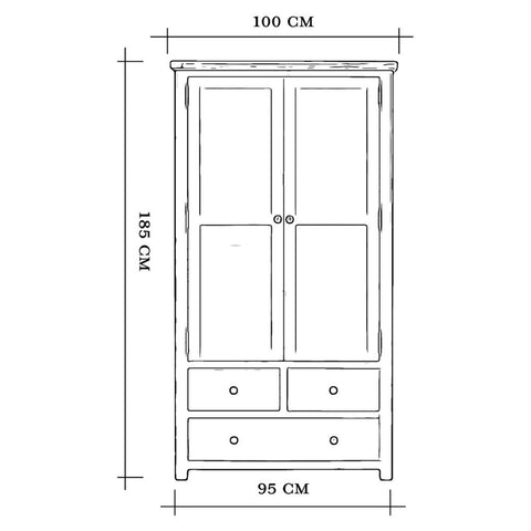 Solid Wood Bar Cabinet | Home Bar Storage Furniture – Oakvello