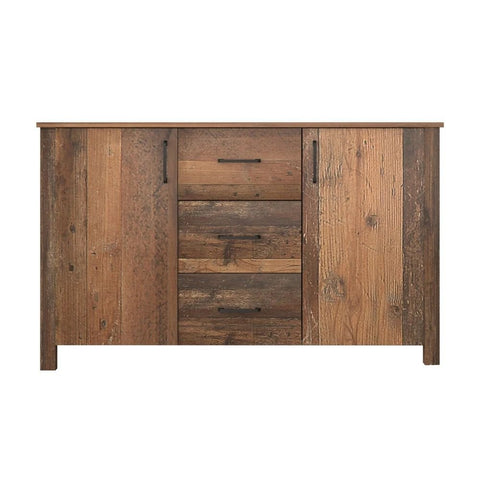 Solid Wood Sideboard | Classic Living Room Storage Cabinet – Oakvello