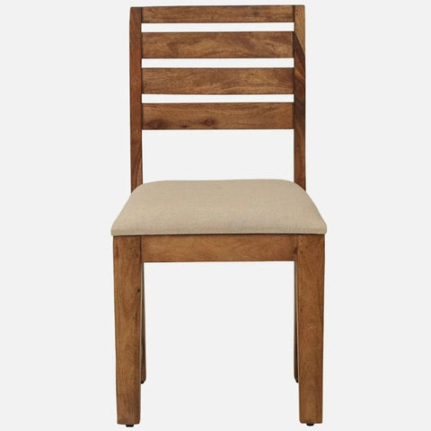 6-Seater Solid Sheesham Wood Dining Set with Bench | Rustic Teak Finish – Oakvello