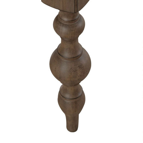 Dusty Taupe Solid Wood Rectangular Leg Table | Living Room Furniture – Oakvello