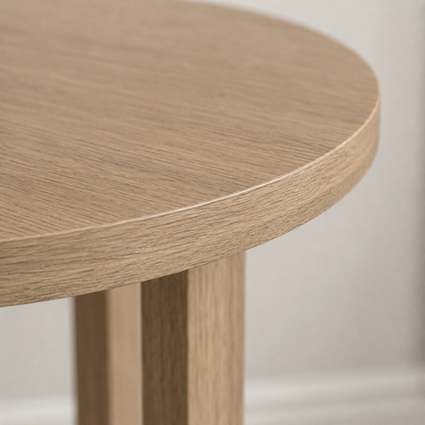 Square Solid Wood End Table | Living Room Accent Side Table – Oakvello