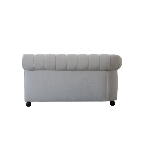 Cloud Chesterfield Sofa | Extra Large Tufted Fabric Sofa in 2 Parts | 4 to 8 Seater